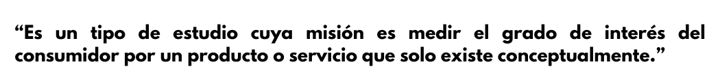 Definición test de concepto