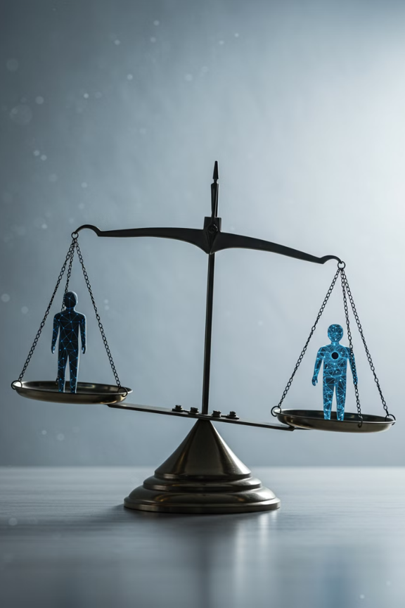 Equilibrio entre eficiencia tecnológica y juicio humano