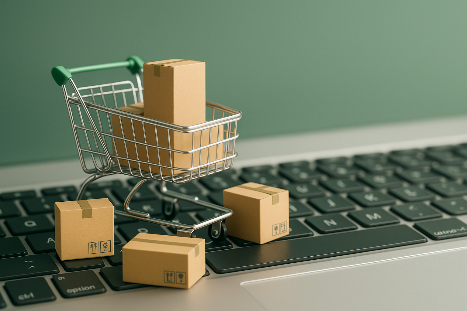 Representacion del carrito de compra en proceso online